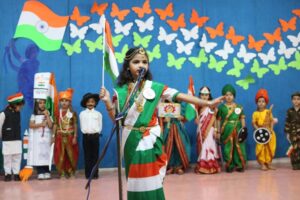 PATRIOTIC FANCY DRESS COMPETITION FOR CLASSES I & II