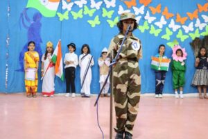 PATRIOTIC FANCY DRESS COMPETITION FOR CLASSES I & II